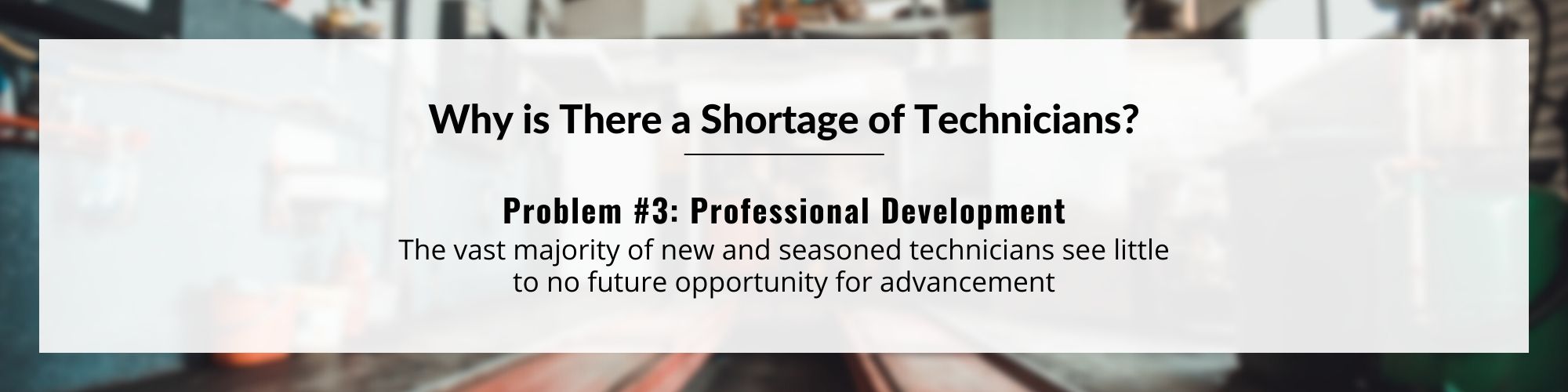Problem #3: Professional Development