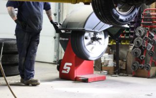 mechanic working in an automotive shop