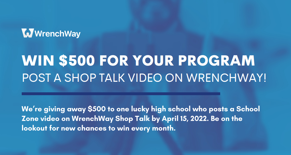 Win $500 For Your High School Program!