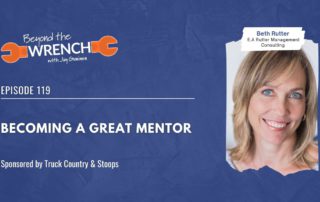 Becoming a Great Mentor ft. Beth Rutter, E.A Rutter Management Consulting