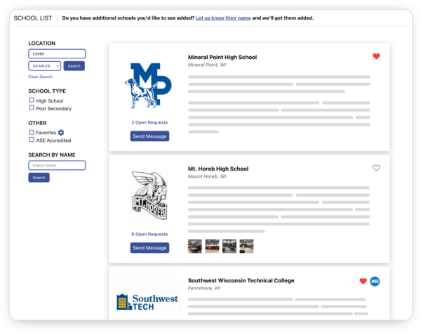 School Assist Listing School Assist Listing