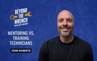 Mentoring vs. Training Technicians