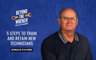 5 Steps to Train and Retain New Technicians