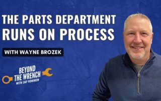 The Parts Department Runs on Process